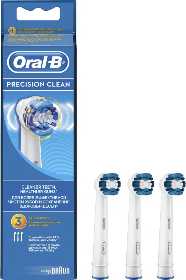 Oral-B Precision Clean 3pieza(s) Blanco