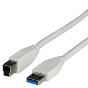 Nilox Nilox 1.8m USB 3.0 A - USB 3.0 B M/M 1.8m USB A US