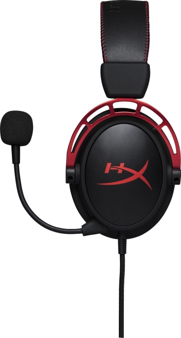 HyperX Cloud Alpha Binaural Diadema Negro, Rojo au