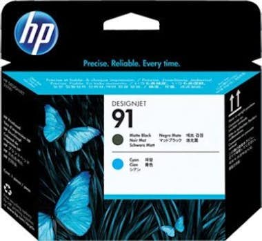 HP HP 91 Value Pack 775-ml Matte Black/Cyan DesignJet