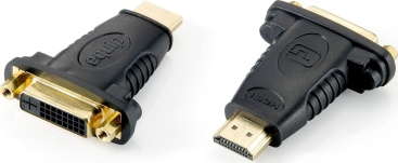 Equip Equip 118909 DVI (24+1) HDMI A Negro adaptador de
