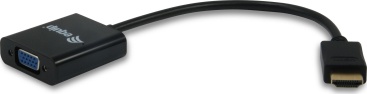 Equip Equip 11903607 HDMI VGA Negro adaptador de cable