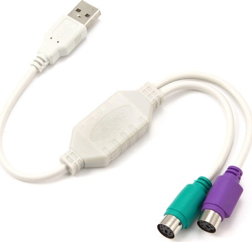 Gembird Gembird UAPS12 USB PS/2 Blanco adaptador de cable