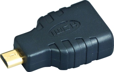 Gembird Gembird HDMI(F)-microHDMI(M) HDMI micro HDMI Negro