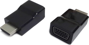 Gembird Gembird A-HDMI-VGA-001 HDMI VGA Negro adaptador de