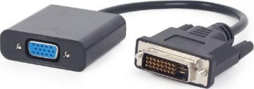 Gembird Gembird A-DVID-VGAF-01 0.2m DVI-D VGA (D-Sub) Negr