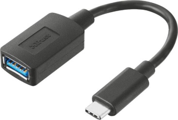 Trust Trust 20967 USB Tipo C USB 3.1 Gen 1 Negro adaptad