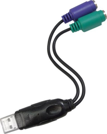 Nanocable Nanocable CONVERSOR PS/2(TECLADO+RATON) A USB, TIP