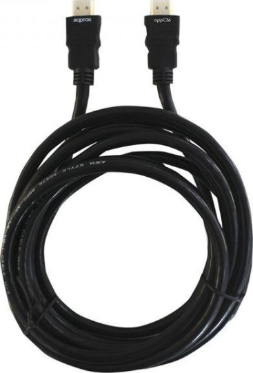 Approx APPC36 5m HDMI HDMI Negro cable HDMI