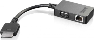 Lenovo Lenovo 4X90J31060 OneLink+ VGA/RJ45 Negro adaptado
