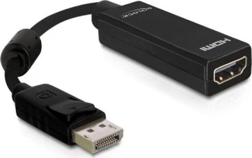 Delock DeLOCK 61849 DisplayPort M 19-p HDMI F Negro adapt