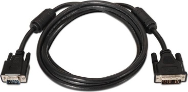 Nanocable Nanocable DVI - VGA, 5m DVI A SVGA Negro adaptador