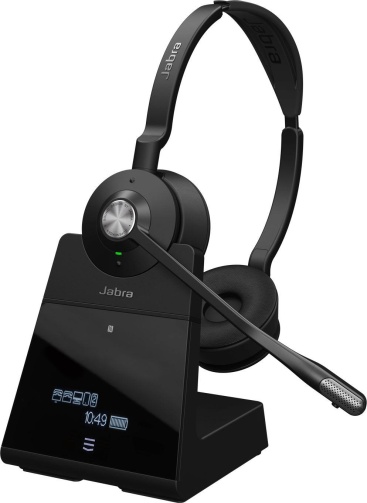 Jabra Engage 75 onear dect auriculares certificados para skype empresas escritorio y softphones negro la ue stereo binaural