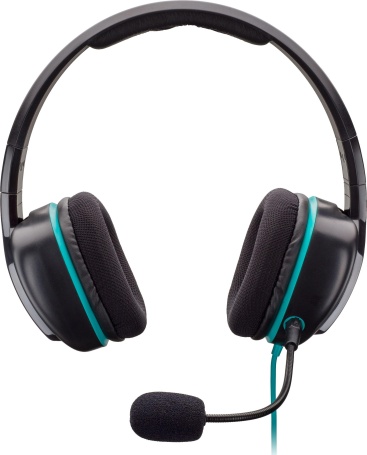 NACON NACON PCGH-100ST Binaural Diadema Negro, Turquesa