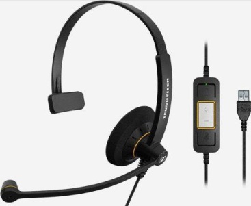 Sennheiser Sennheiser SC 30 USB ML Monoaural Diadema Negro au