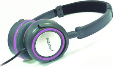 Approx Approx APPDJSPP Diadema Negro, Púrpura auricular c