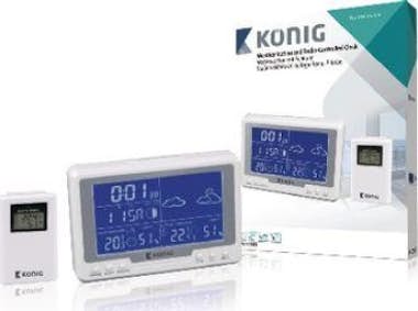 König König KN-WS500N Batería Blanco estación meteorológ