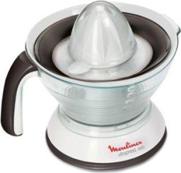 Moulinex PC300B10 Exprimidor lenta 25W Gris, Color