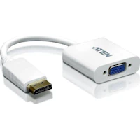 Aten Adapter DisplayPort Male VGA HDB-15 Female