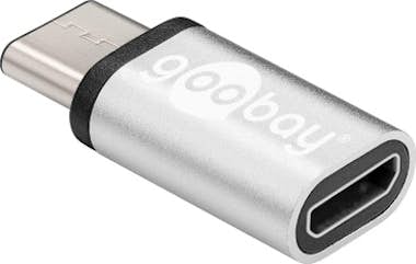 GooBay Goobay 56636 USB-C USB 2.0 Micro Plata adaptador d