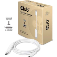 CLUB3D Cable UHD USB C a HDMI 2.0 Activo 1,8 M./5.9 Ft