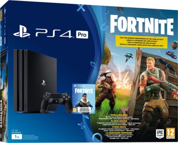 Sony Sony PS4 Pro 1TB + Fornite 1000GB Wifi Negro