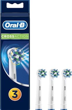 Oral-B Oral-B CrossAction, 3pcs 3pieza(s) Azul, Blanco