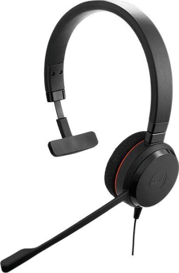 Jabra Evolve 20SE MS Mono Monoaural Diadema Negro