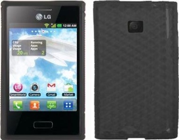 Otros Funda gel transparente para LG L3 E400