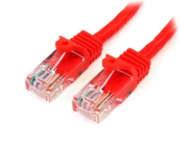 StarTech.com StarTech.com Cable de 3m Rojo de Red Fast Ethernet