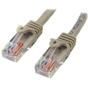 StarTech.com StarTech.com Cable de Red de 0,5m Gris Cat5e Ether