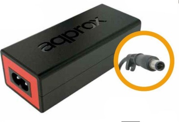Approx Approx appA01 Interior 90W Negro, Rojo adaptador e
