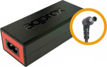 Approx Approx appA04 Interior 90W Negro, Rojo adaptador e