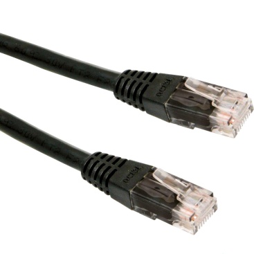 Gembird Gembird PP12-3M/BK 3m Cat5e U/UTP (UTP) Negro cabl