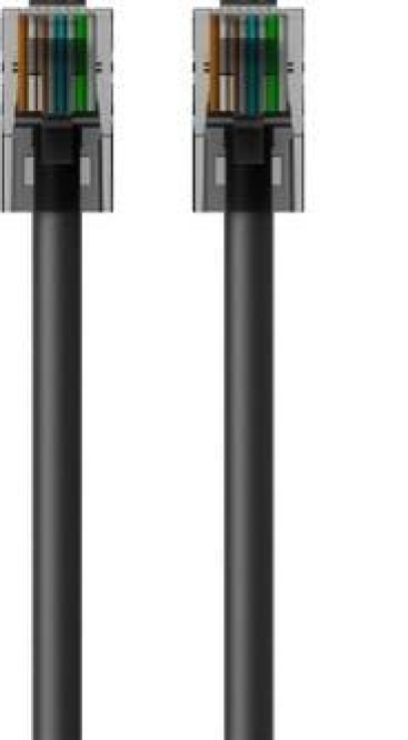 Belkin Belkin RJ45-RJ45, Cat6, 1m 1m Cat6 Negro cable de