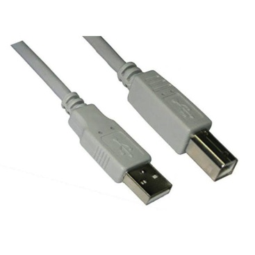 Nanocable CABLE USB 2 IMPRESORA, TIPO A/M-B/M, BEIGE, 3 M