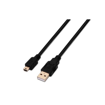 Nanocable 10.01.0403 cable USB 3 m USB A Mini-USB B Negro