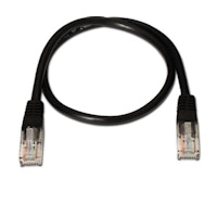 Nanocable 10.20.0101-BK cable de red 1 m Cat5e U/UTP (UTP) Negro