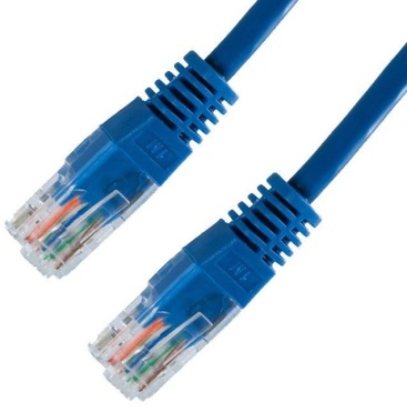 Nanocable CABLE RED LATIGUILLO RJ45 CAT.6 UTP AWG24, AZUL, 0.5 M