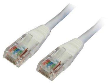 Nanocable CABLE RED LATIGUILLO RJ45 CAT.6 UTP AWG24, BLANCO, 1 M