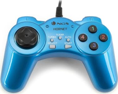 NGS NGS HORNET3.0 Gamepad PC Azul mando y volante