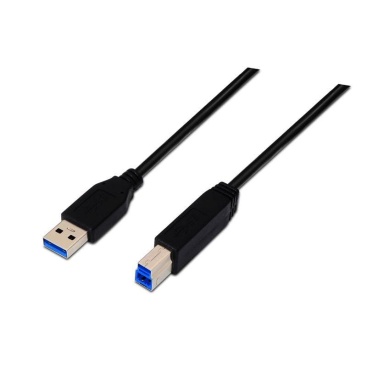 Nanocable 10.01.0802-BK cable USB 2 m USB A USB B Negro