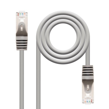 Nanocable Nanocable 20m Cat6e 20m Cat6e F/UTP (FTP) Gris cab