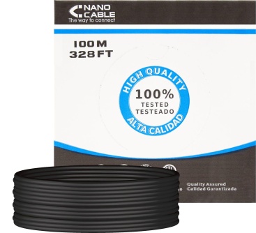 Nanocable Nanocable Cable Red RJ45 Cat.5e UTP Rigido AWG24 E