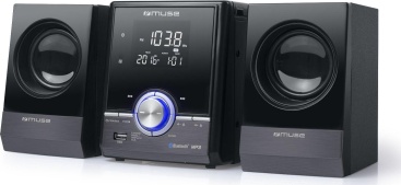 Muse M-38 BT Home audio micro system 10W Negro sis