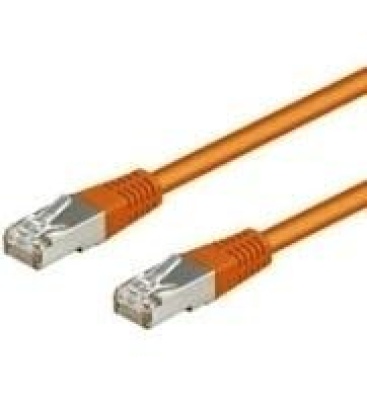 GooBay Goobay CAT 5-050 FTP 0.50m Naranja 0.5m cable de r