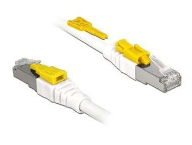 Delock DeLOCK 85332 2m Cat6a S/FTP (S-STP) Blanco cable d