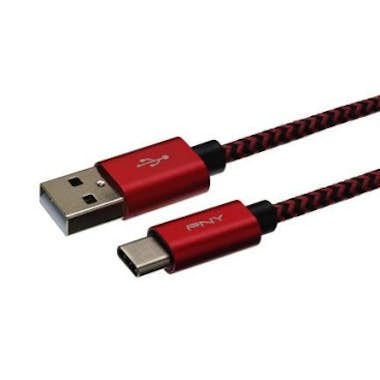 PNY PNY C-UA-TC-KRBR20-03 1m USB A USB C Macho Macho R