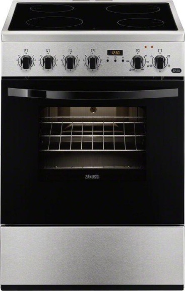 Zanussi ZCV65311XA Built-in cooker Cerámico Acero