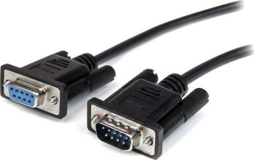 StarTech.com Cable 3m Extensión Directo Straight Through Serie Serial RS232 Vídeo EGA DB9 Macho a Hembra